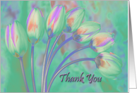 Tulips - Thank You card