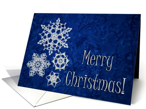 Snowflake Christmas card (505662)