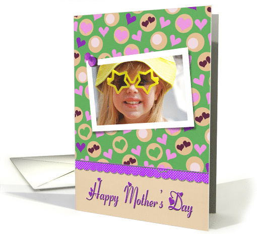 Great Grandma's Mother's Day Photo Card with Hearts card (1151788)