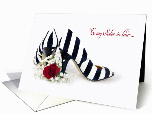 Bridesmaid request for Sister-in-law - striped pumps with... (1247686)
