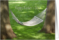Father's Day hammock...