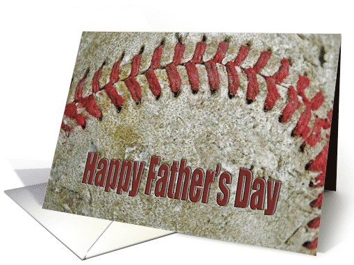 Father's Day for Grandpa, close up of a baseball card (815238)