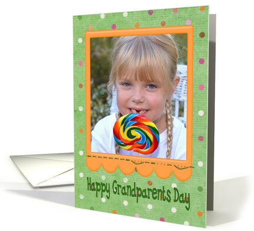Happy Grandparents Day for grandma photo card (941373)