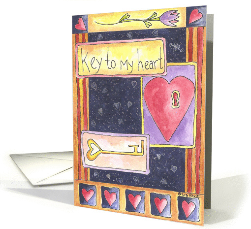 Key To My Heart card (159613)