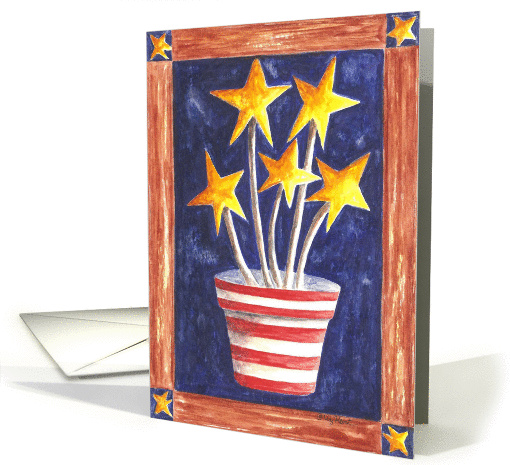 Growing Patriotism card (159922)