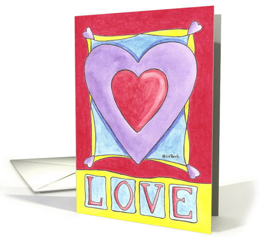 Love Heart card (161175)