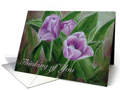 Tulips card (174069)