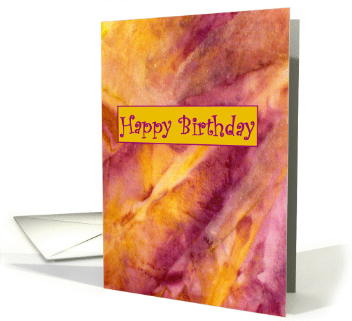 Happy Birthday - Blank card (304939)