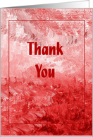 Thank You For Your Donation card