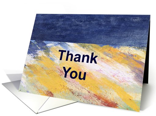 Thank You Card -Blank card (410526)