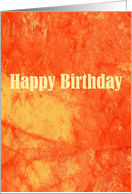 Happy Birthday - Blank Inside card