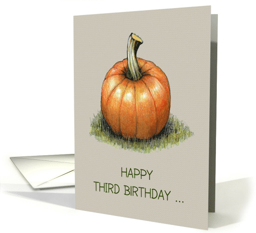 Happy Third Birthday to Cute Little Pumpkin Turning Three... (1708084)