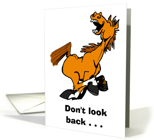Don't Look Back card (201930)