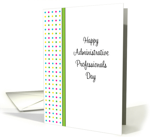 Administrative Professionals Day Greeting Card-Business card (1043405)