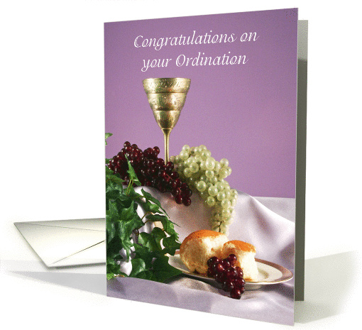 Congratulations on your Ordination Greeting... (374619)