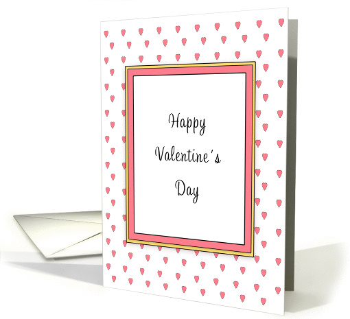 Valentine's Day Greeting Card - Be My Valentine-Mini Heart... (543318)