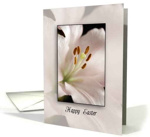 Business Easter Card With Lily card (545338)