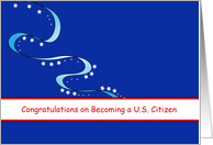 U.S. Citizen Congratulations Greeting Card-Getting Your Green Card