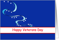 Happy Veterans Day Card-Patriotic Thank You Veteran Card