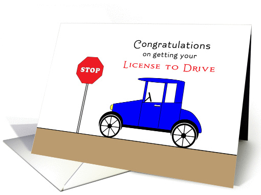Congratulations on Getting Your Driver's License Greeting... (806198)