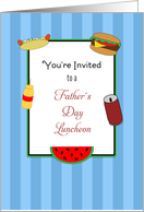 Father’s Day Luncheon Invitation Card