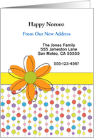 We’ve Moved Persian New Year-Norooz Card-Customizable Text card