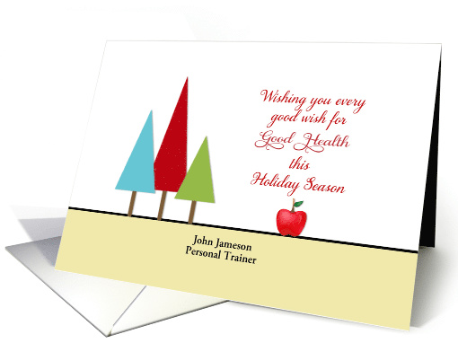 Business Christmas Card From Fitness... (979661)