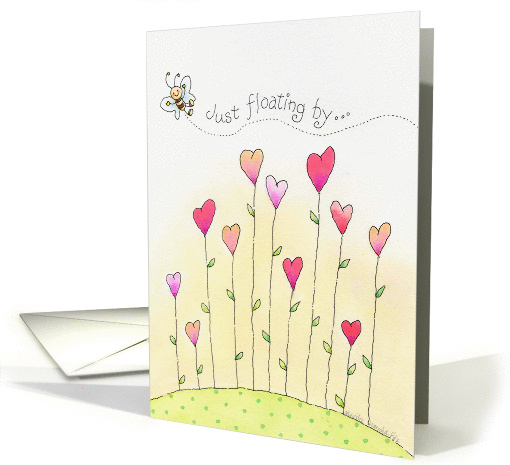 Floating by with Love card (544360)