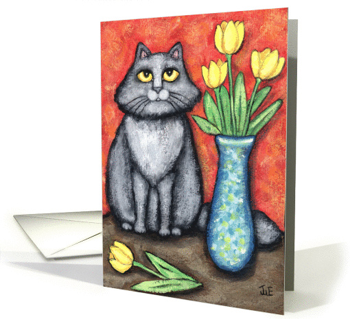 Maine Coon Cat Note card (171763)