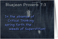 Bluejean Proverbs 7:3 card