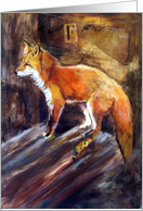 red fox II card