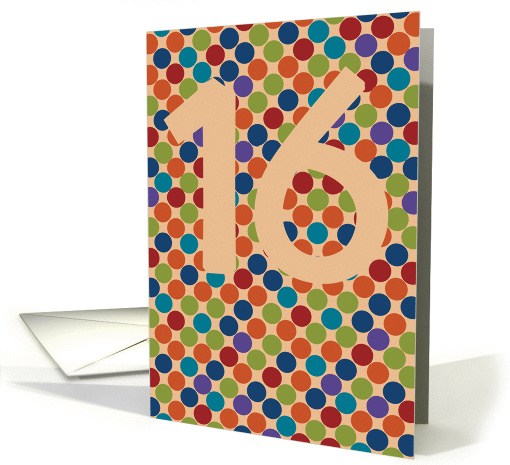 16th Birthday card (191944)