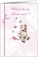 Will you be my Bridesmaid? card