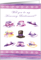 Will you be my Honorary Bridesmaid? card