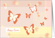 Easter Butterflies card