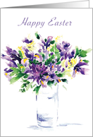 Easter Irises card