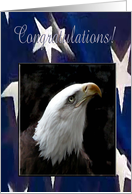Congratulations Eagle Scout in Star Frame card