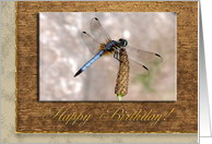 Dragonfly, Birthday Wishes card