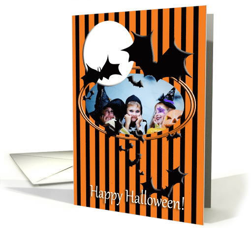 Halloween Photo Card, Bats card (860577)