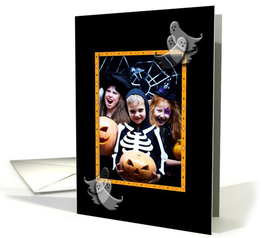 Halloween Photo Card, Invisible Ghosts card (862289)