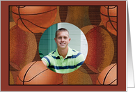 Basketball Photo Card