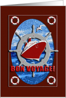 BON VOYAGE, Cruise Ship card