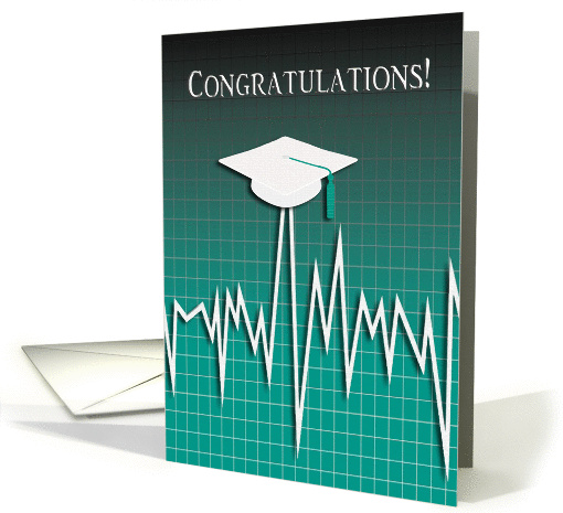 Congratulations Graduation from The Medical Residency Program card