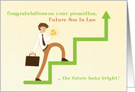 Congratulations on Promotion, Future Son In Law card