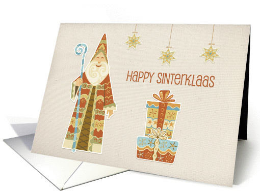 Saint Nicholas, Presents, Happy Sinterklaas card (1312520)