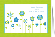 Flower Garden, Happy Passover, Our Home to Yours card