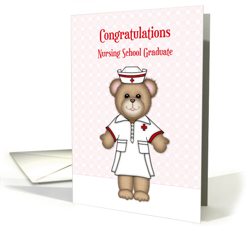 Nursing School Graduate, Congratulations card (1365394)