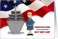 Navy Boot Camp, Female, Congratulations card