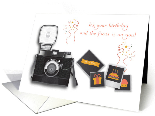 Photographer's Birthday, Camera, Photos card (1377420)