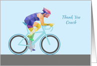 Cyclist, Thank You Coach card